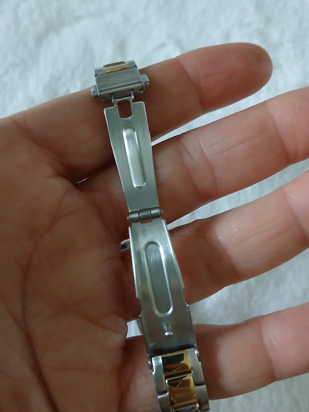 NWOT Kenneth Cole Reaction Two-Tone Gold and Silver Women's Watch